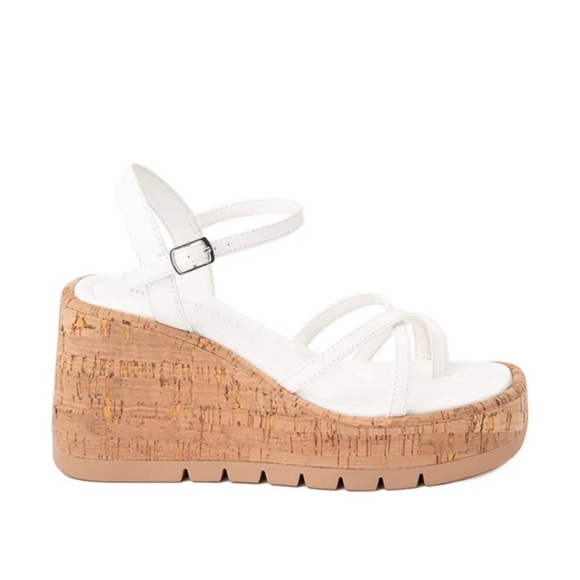 Madden Girl Volt C Wedge Sandals 8.5 M - Picture 3 of 8